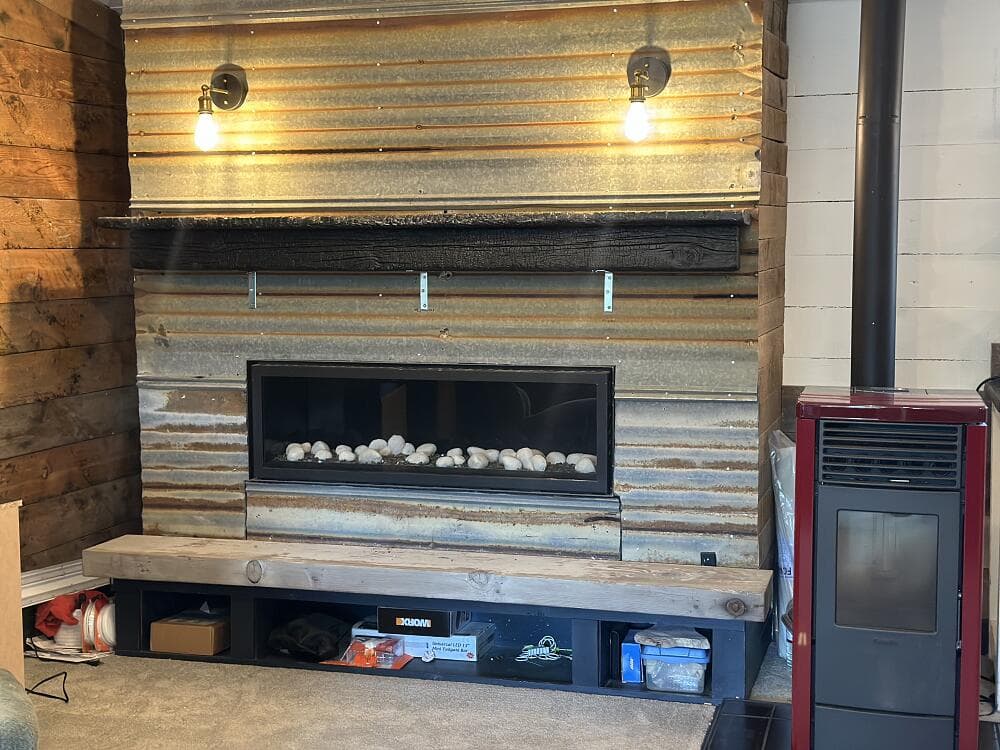 Propane Fireplace
