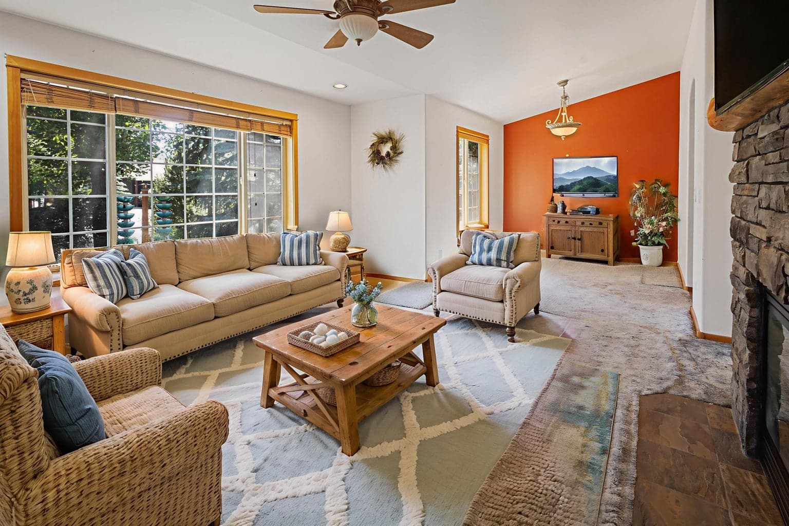 Virtually Staged Living Area