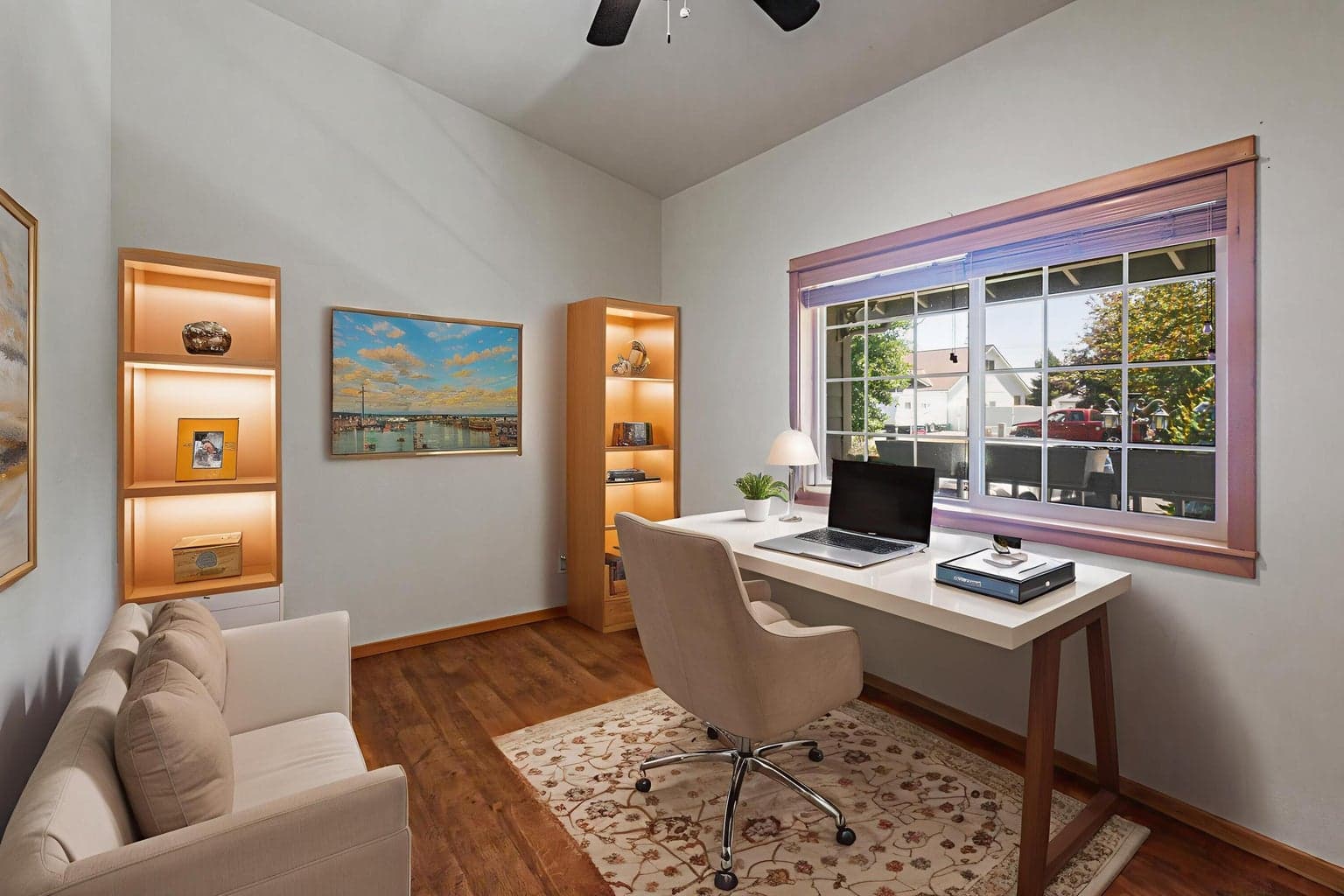 Virtually Staged Office