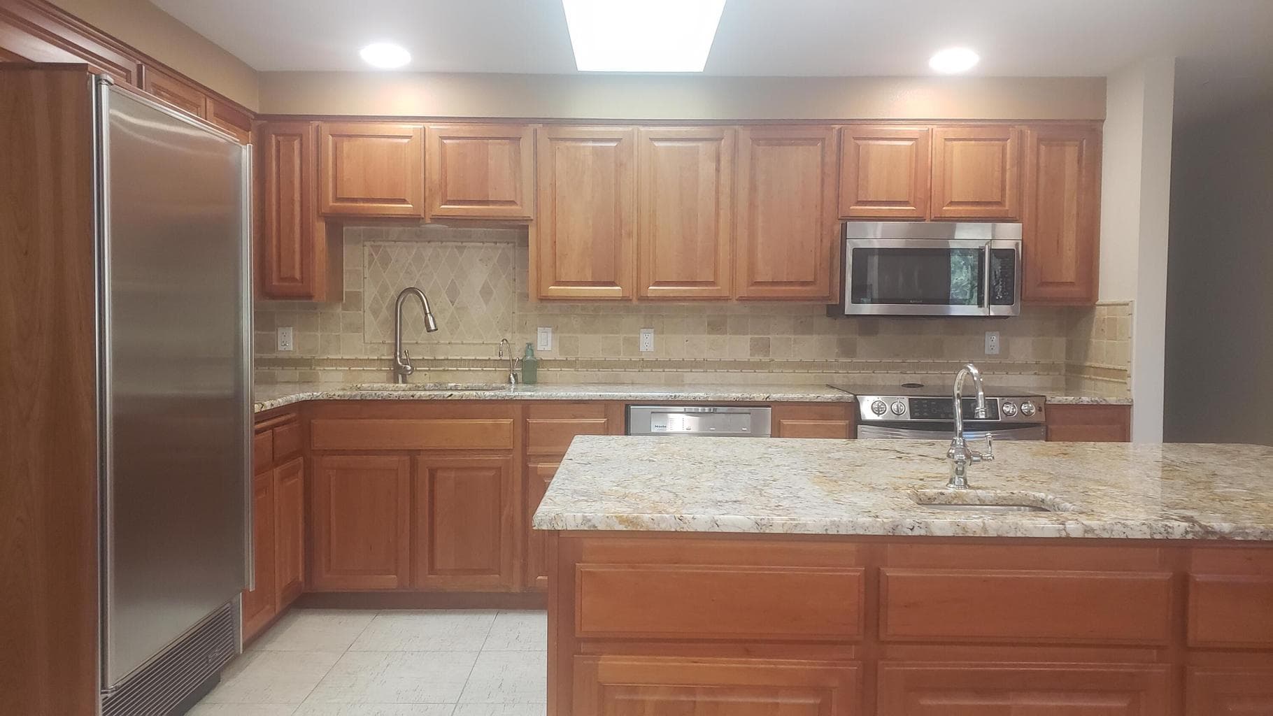 Huge kitchen