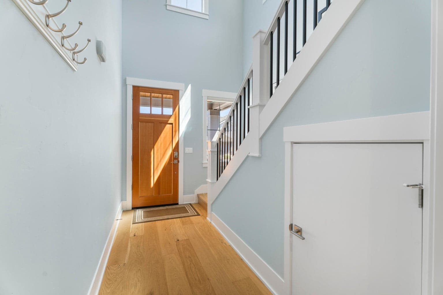 Entry area and access to the second story.