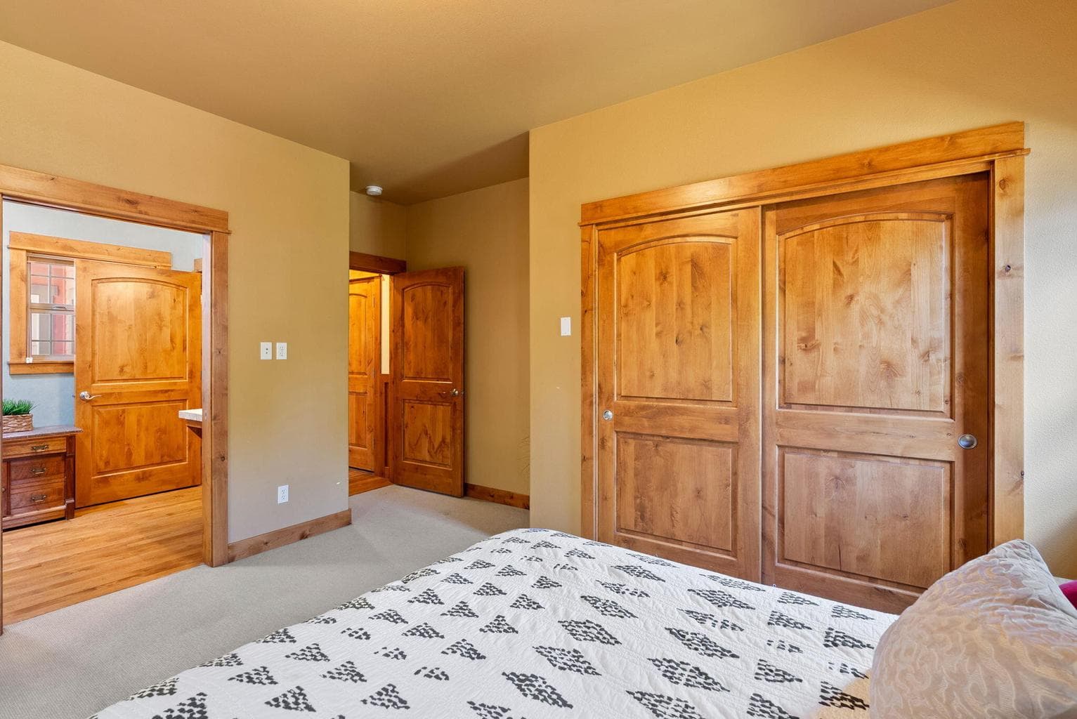 Firat floor bedroom 1; separate bathroom entrance