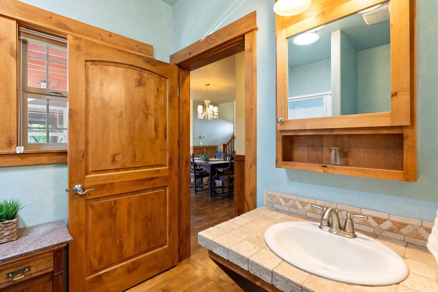 First Story; Full bathroom 1; Hall or bedroom entry.