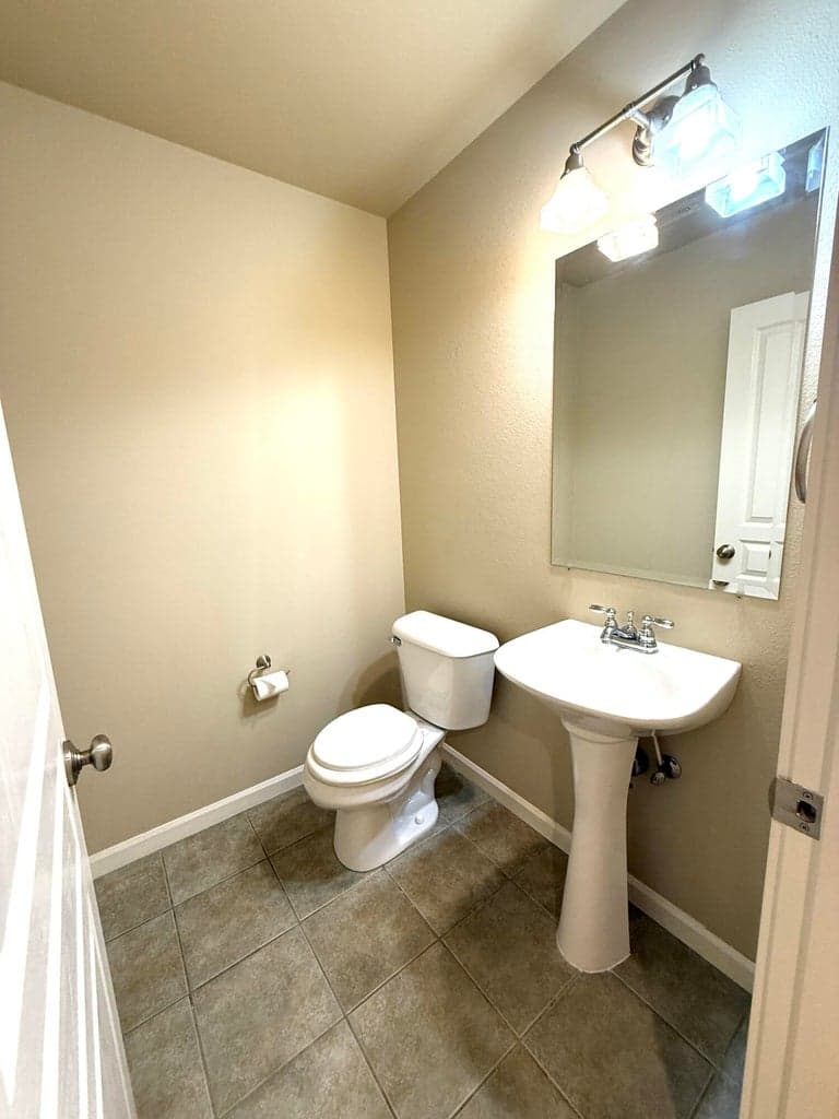 Powder room main floor