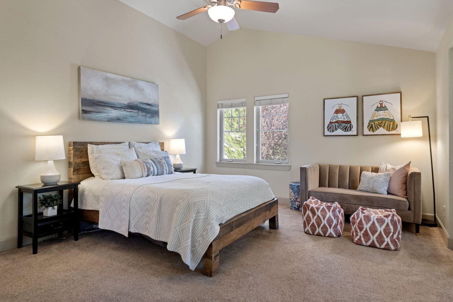 Primary Bedroom That Feels Like A Tree House