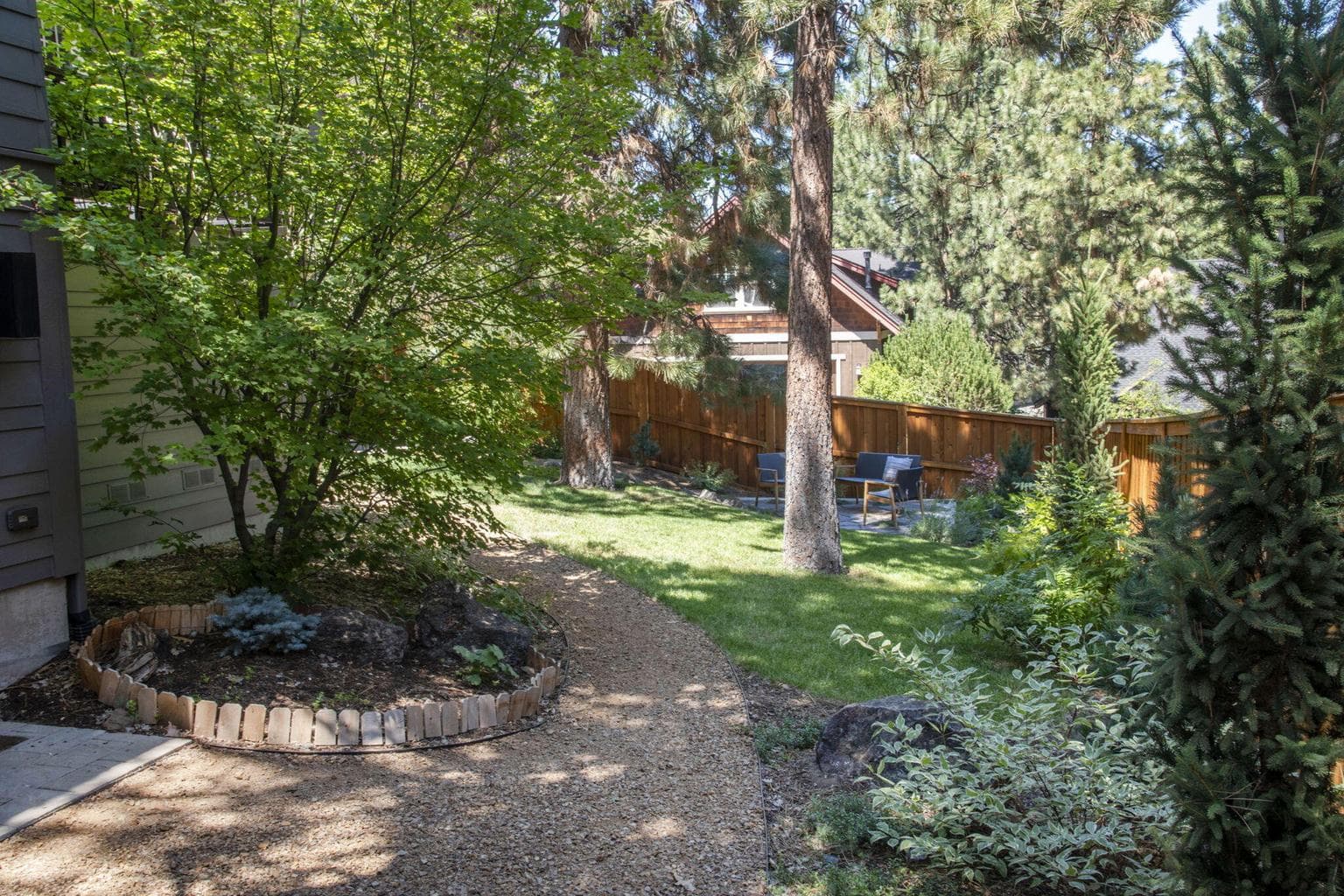 Fenced Backyard