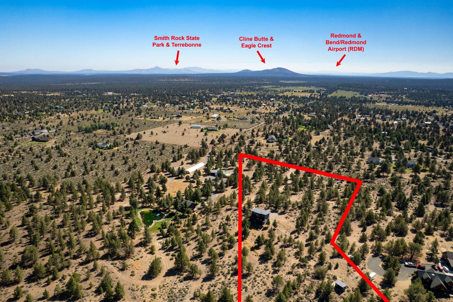 Amazing views from this property in all directions