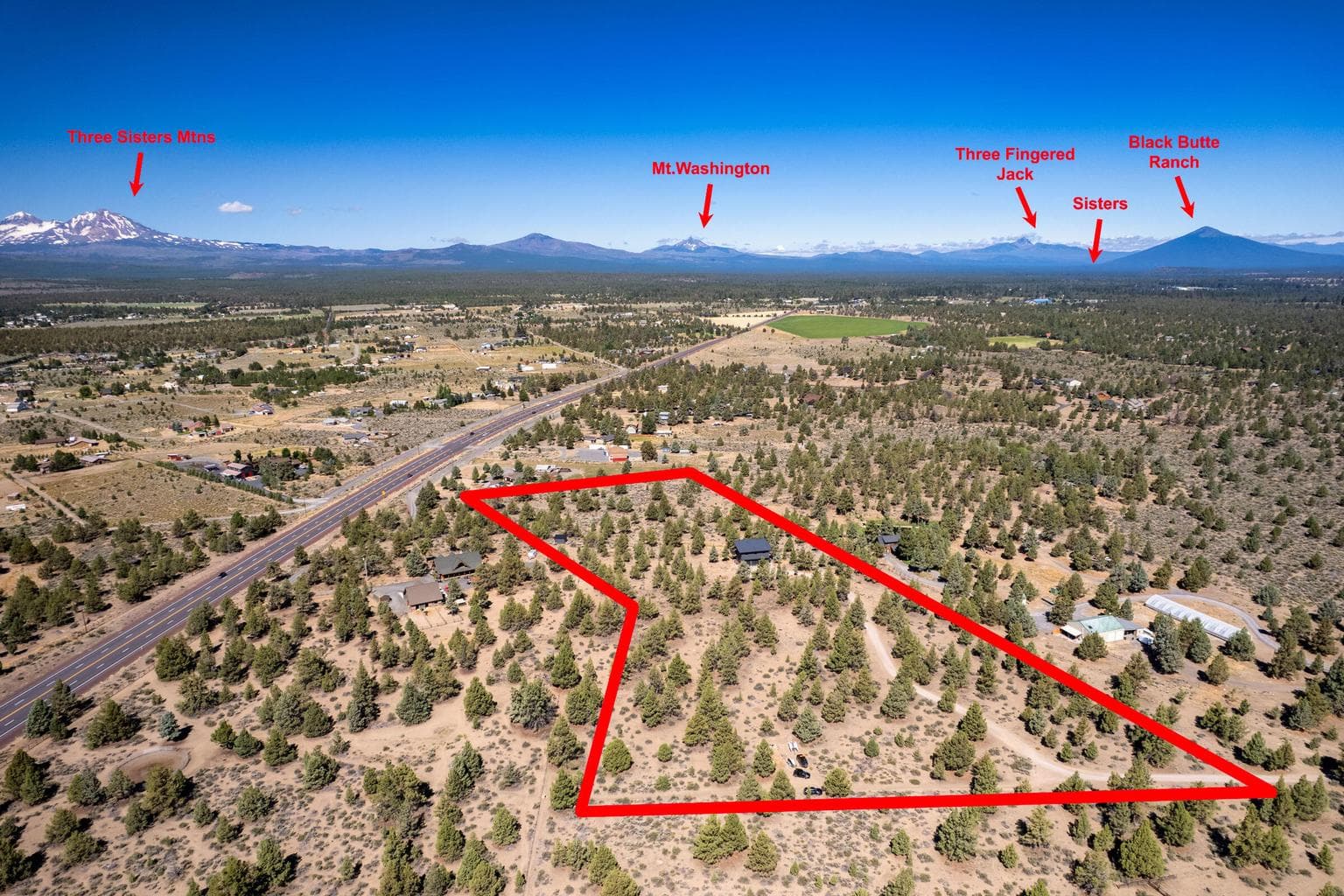 Amazing views from this property in all directions