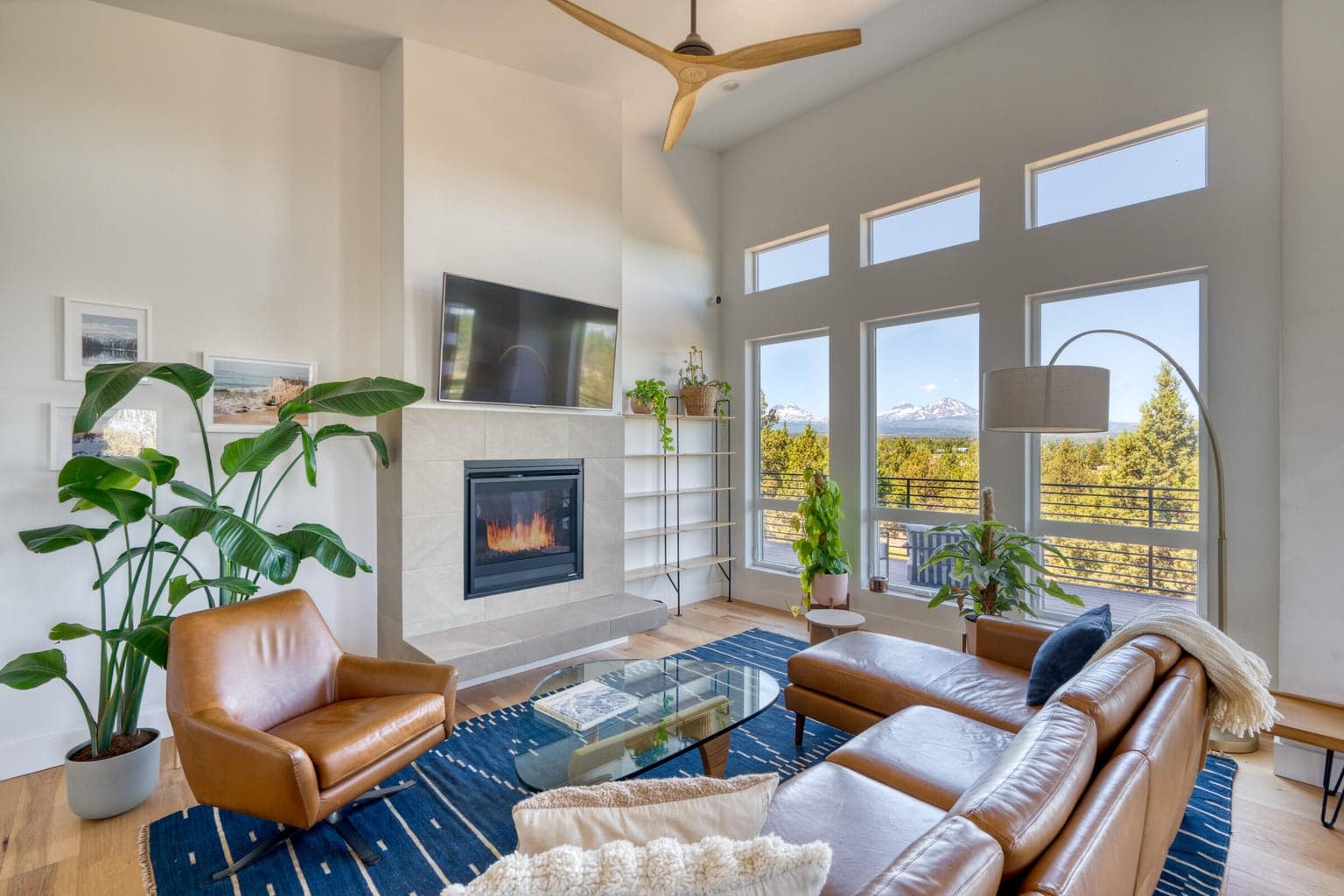 Family room with amazing views year round