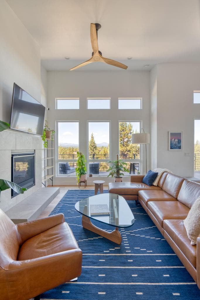 Family room with amazing views year round