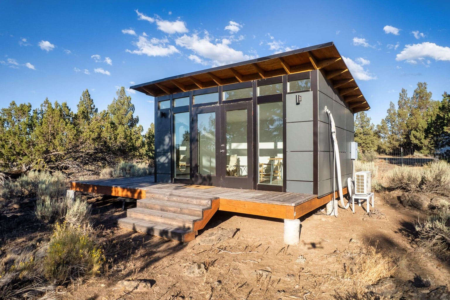 wrap around deck on flex space