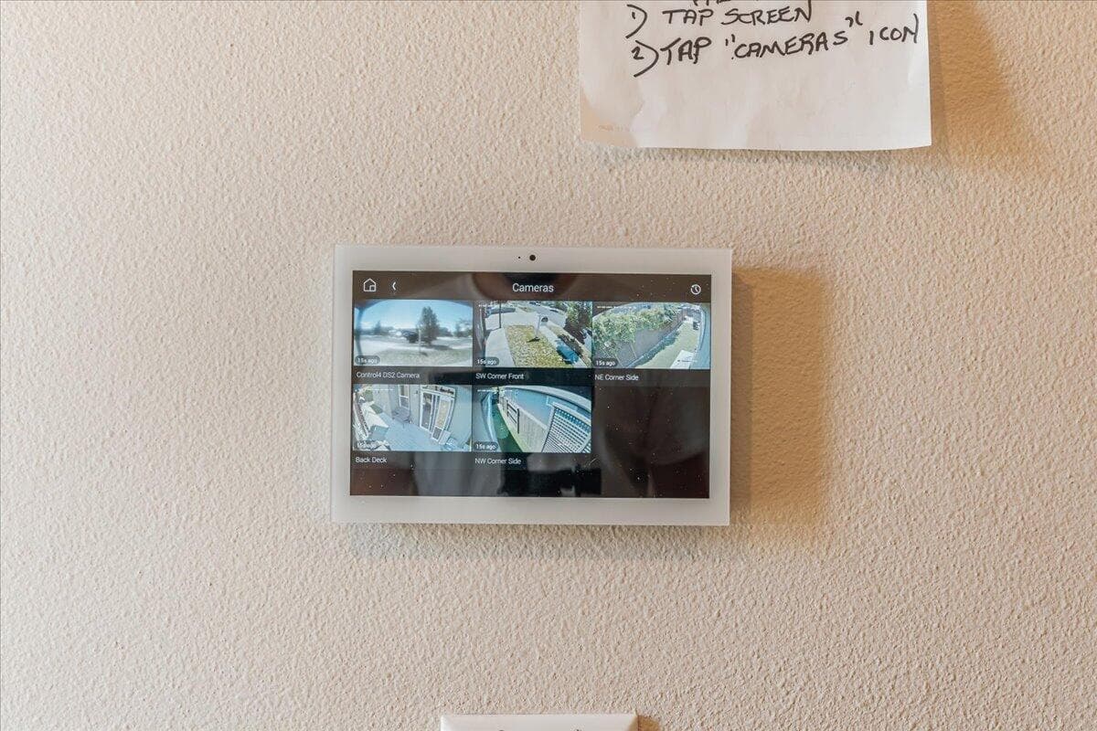 Home Security System with Five Cameras