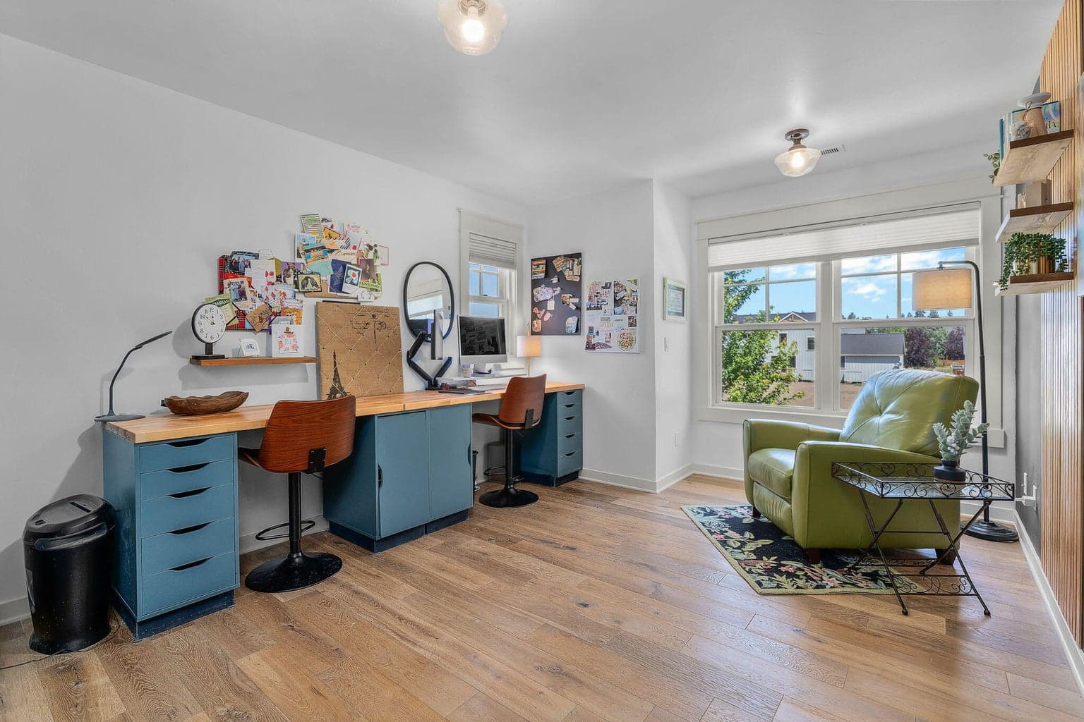 3rd bedroom used as office.