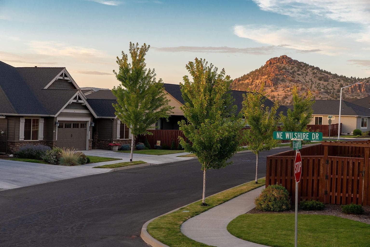 View from front yard