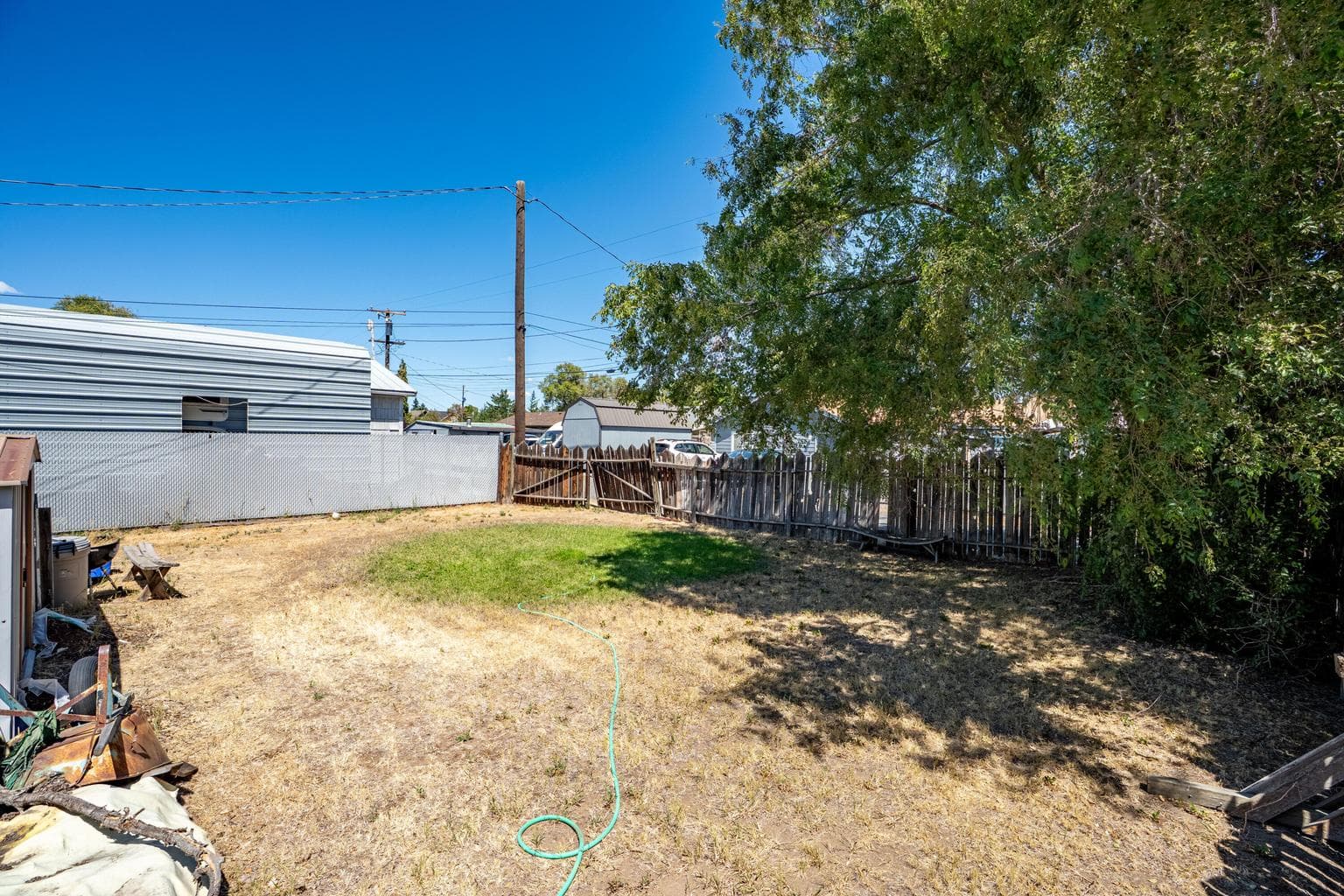 Spacious Yard