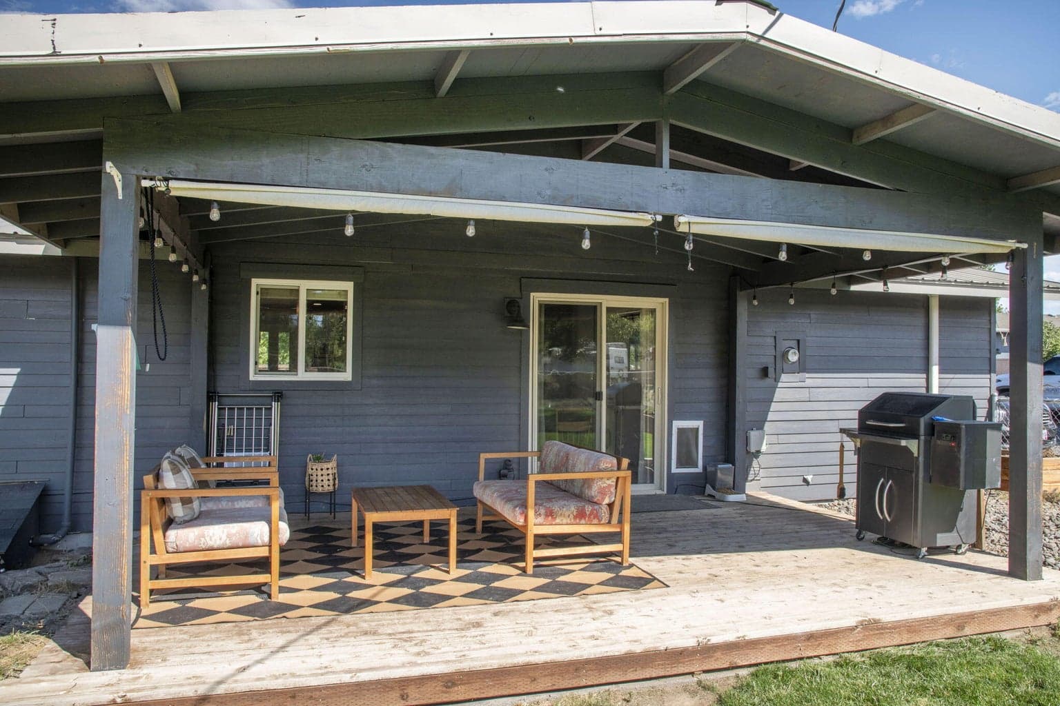 Covered patio