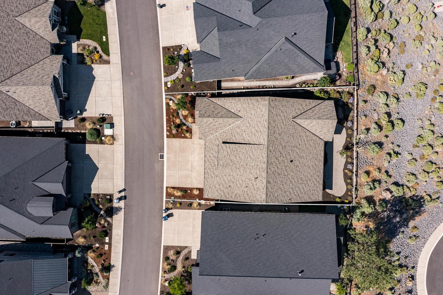 Ariel view of 3048 NW Hidden Ridge Drive Bend, OR 97703