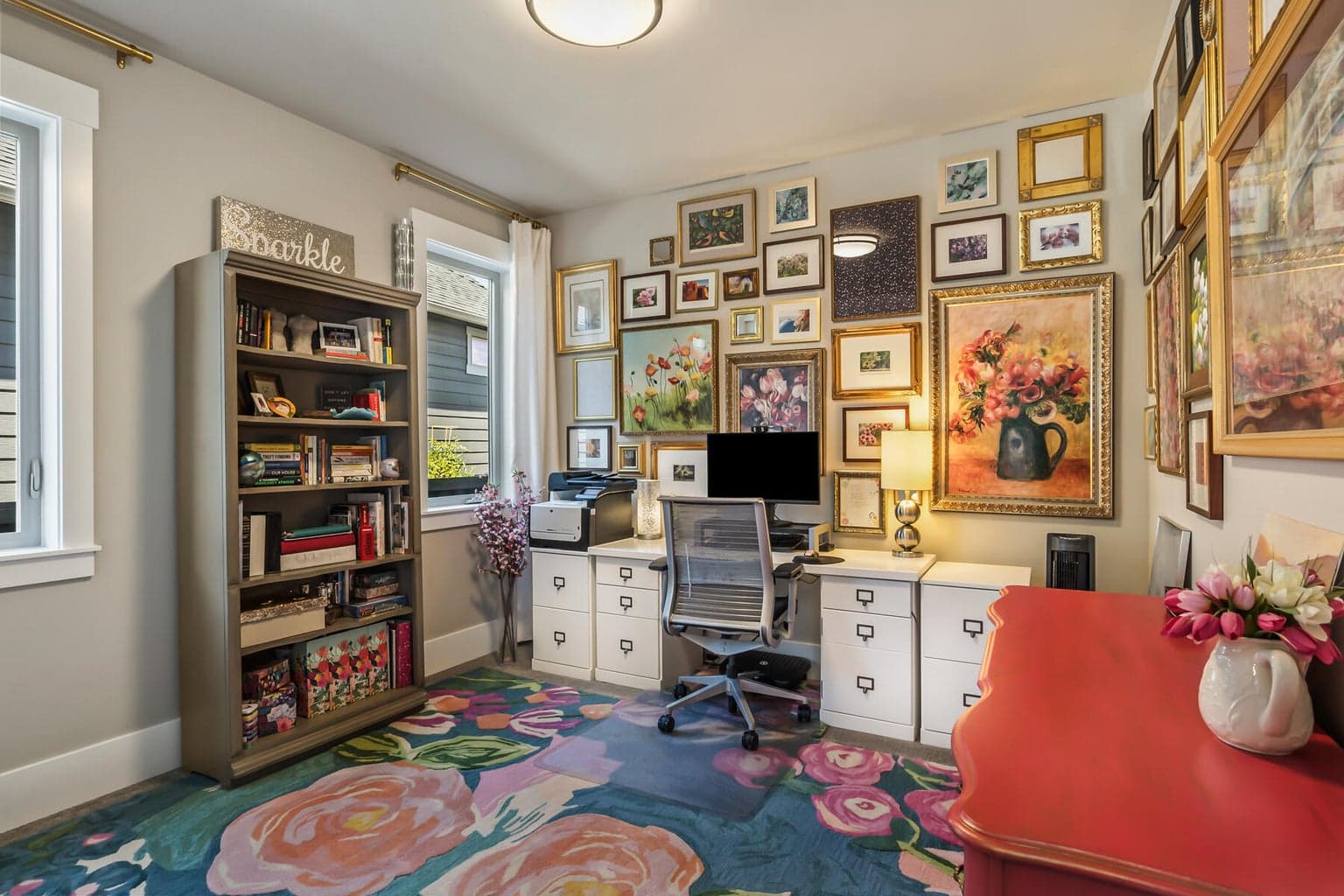 2nd guest room currently used as an office