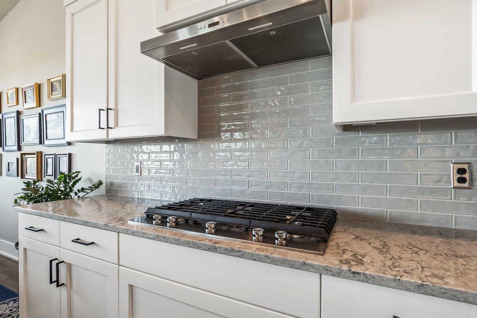 Gas stove top