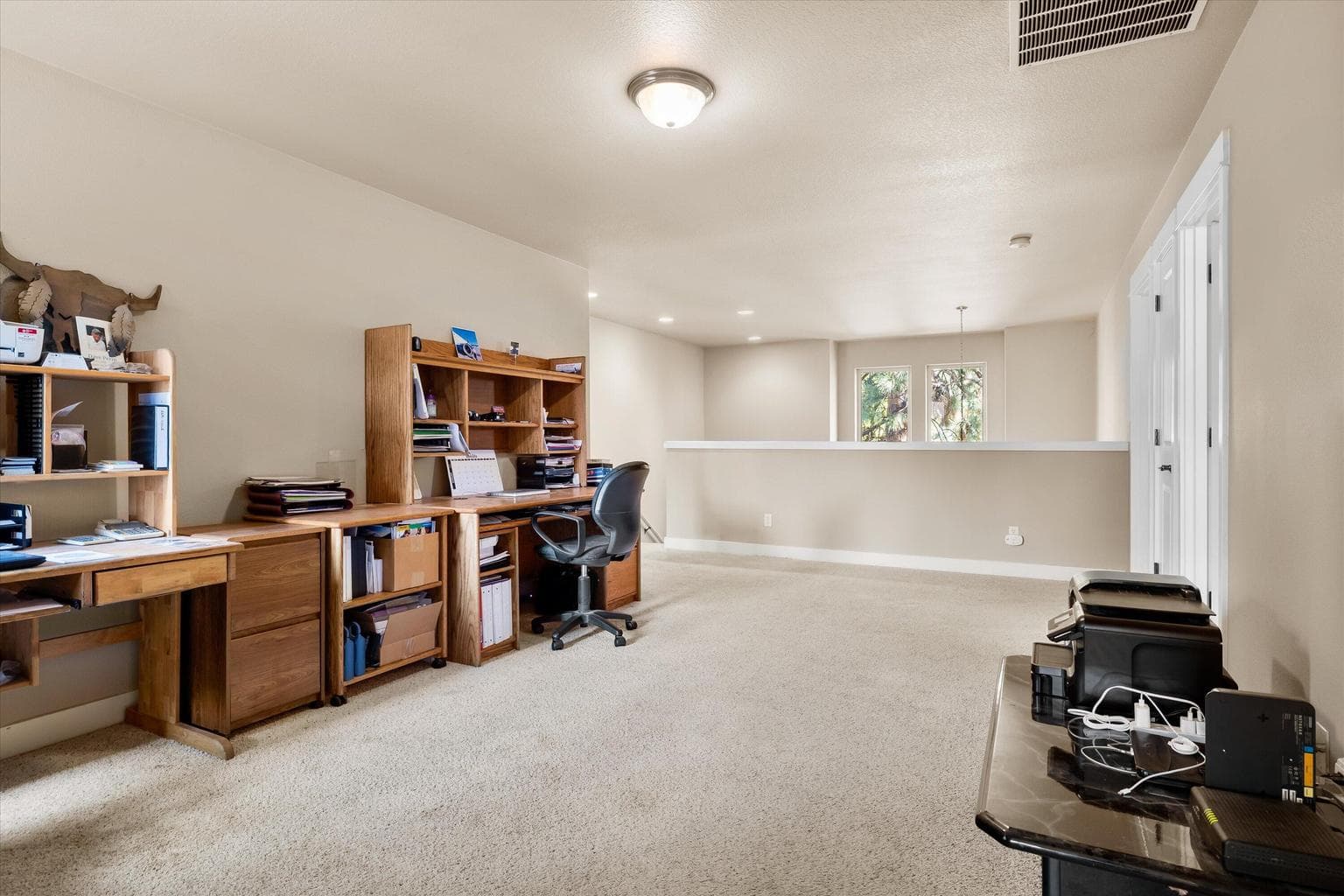 Another view of the loft