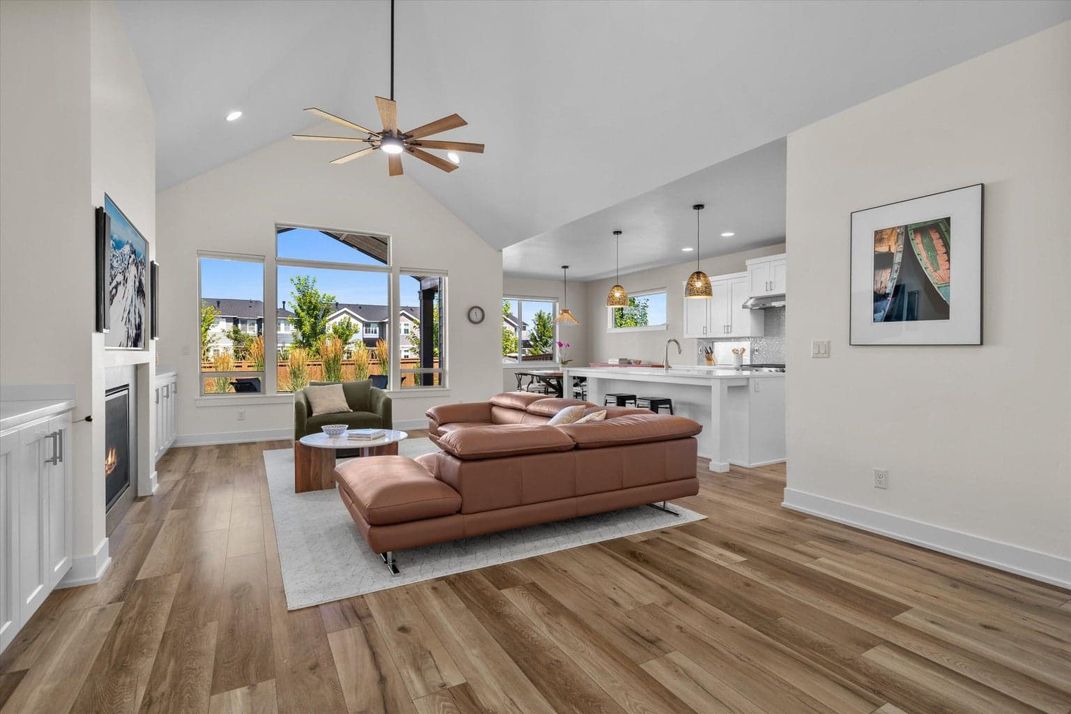 Open floor plan