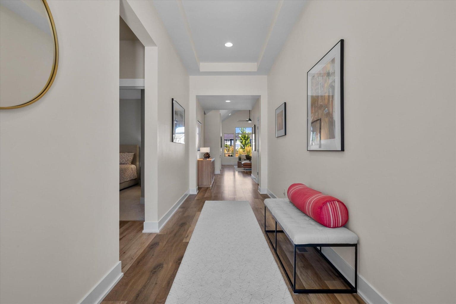 Spacious entry