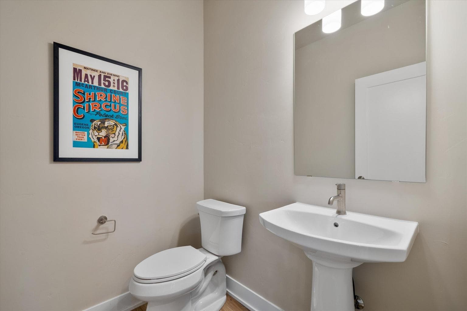 Half bath for guests