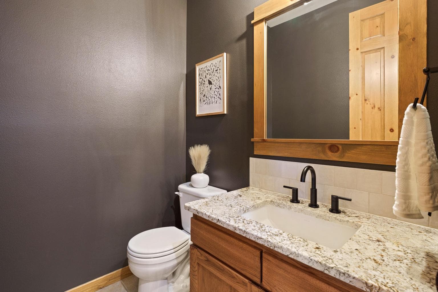 Half bath on main level