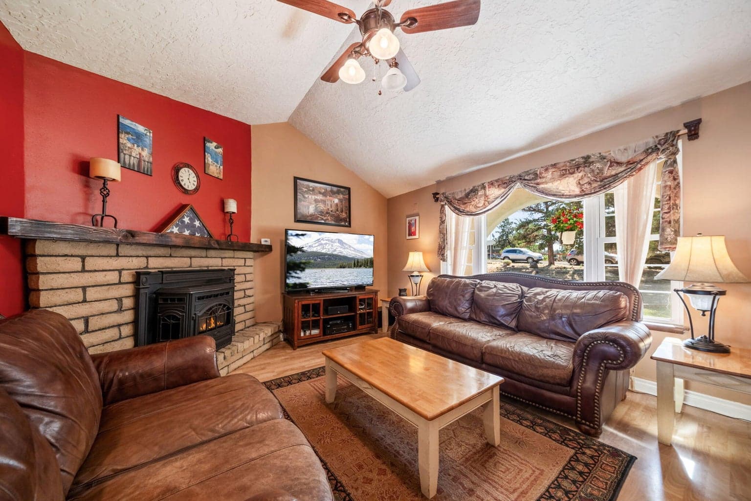 Sunken living room