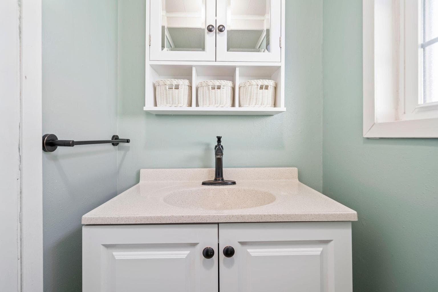 half bath lower level