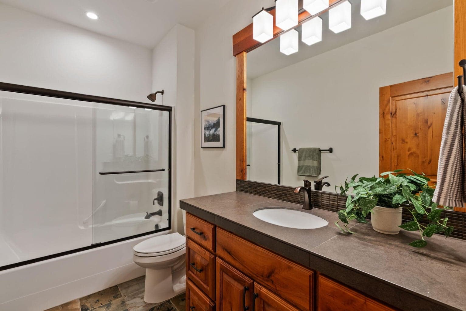 Hall bath