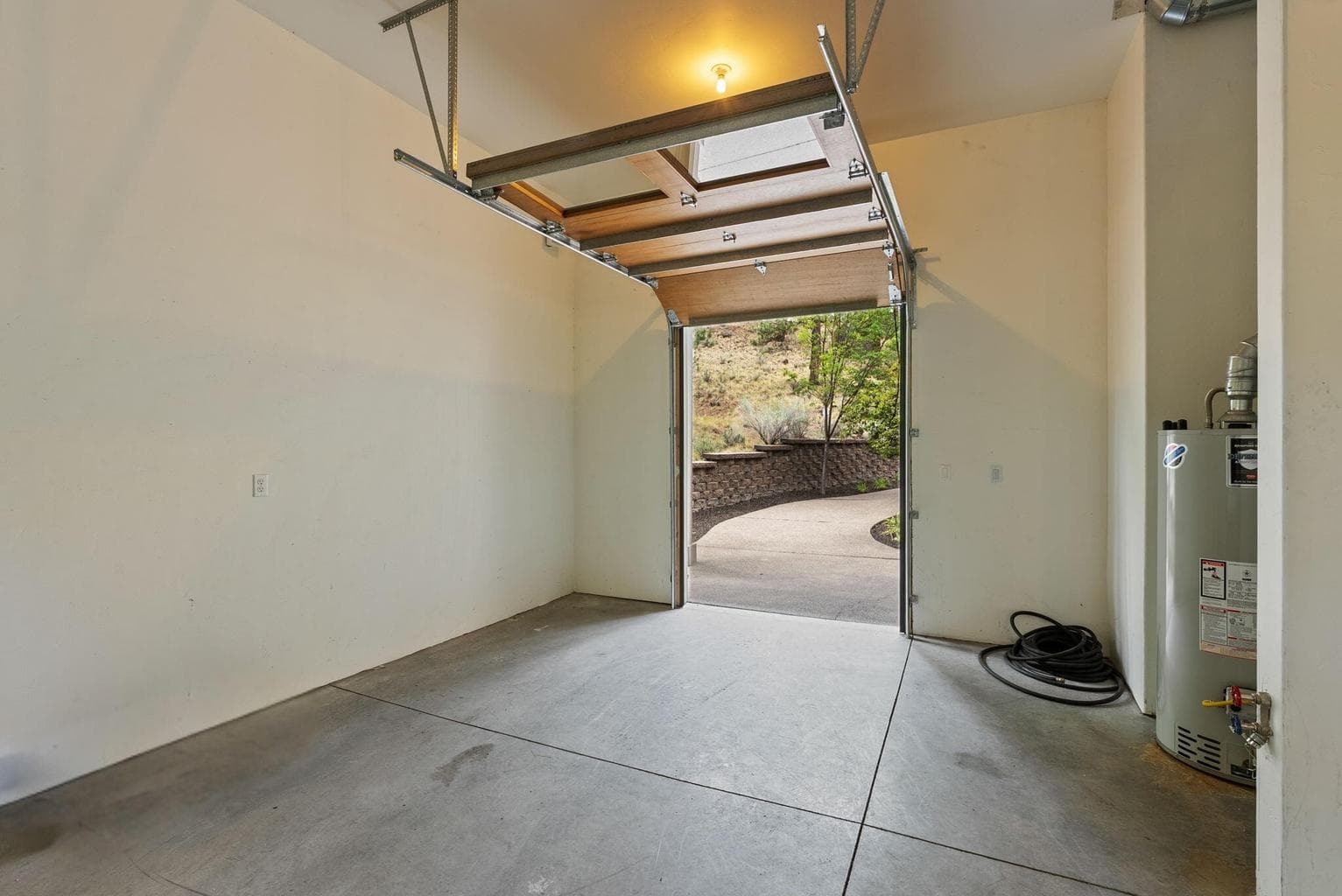 Golf cart bay and door