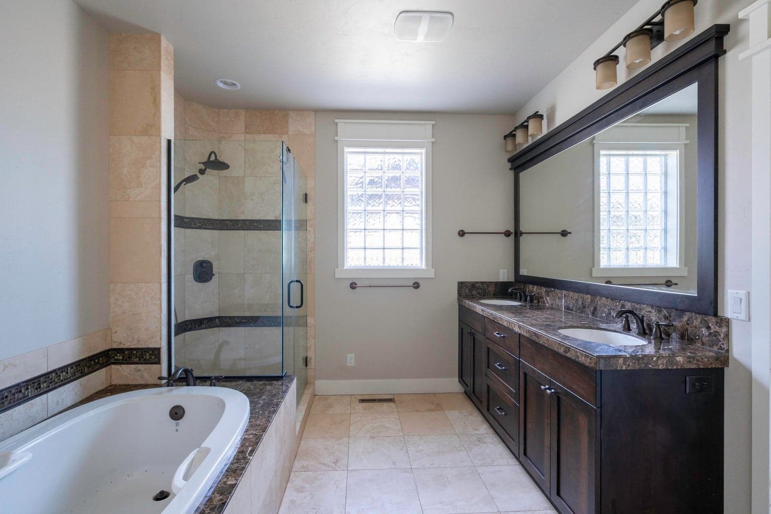 Tile floors