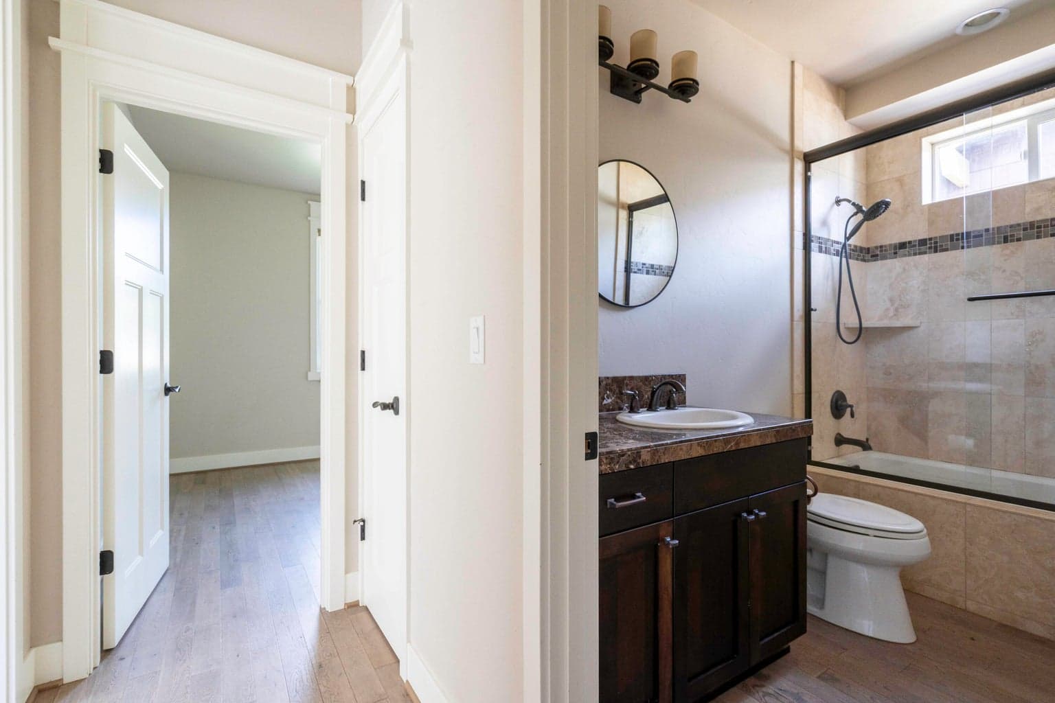 Adjacent to guest bedrooms