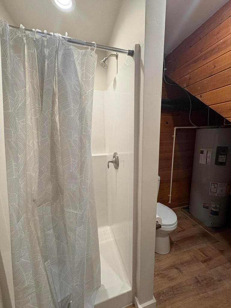 New staff bathroom.