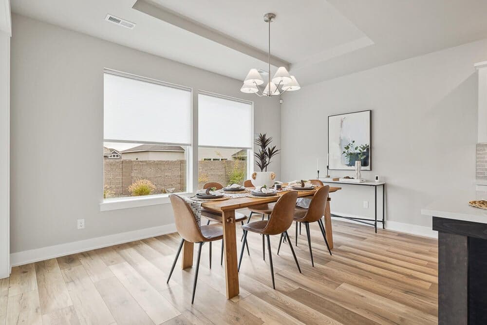 Home is virtually staged. Ask about our design options.