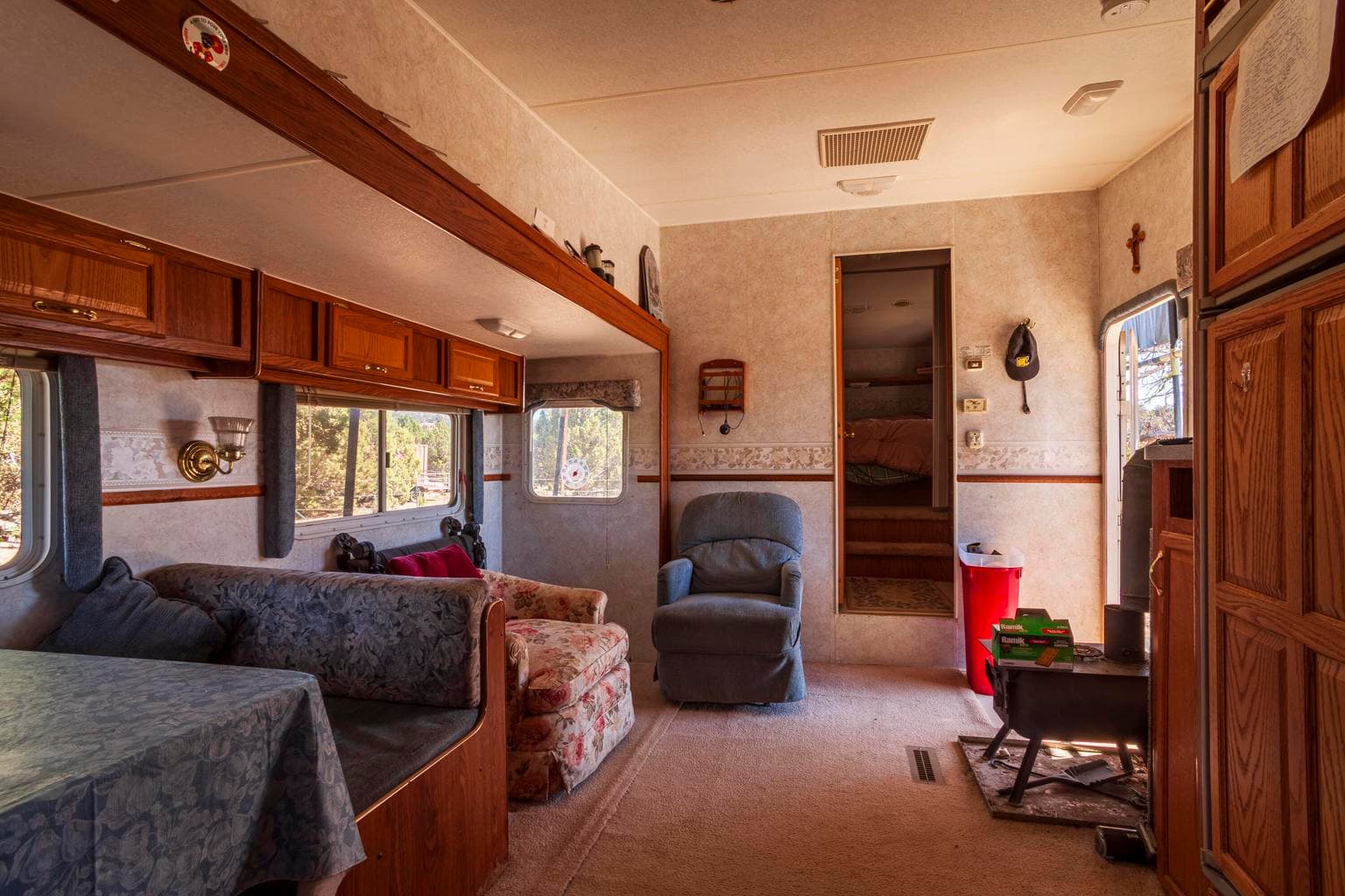 5th wheel interior.