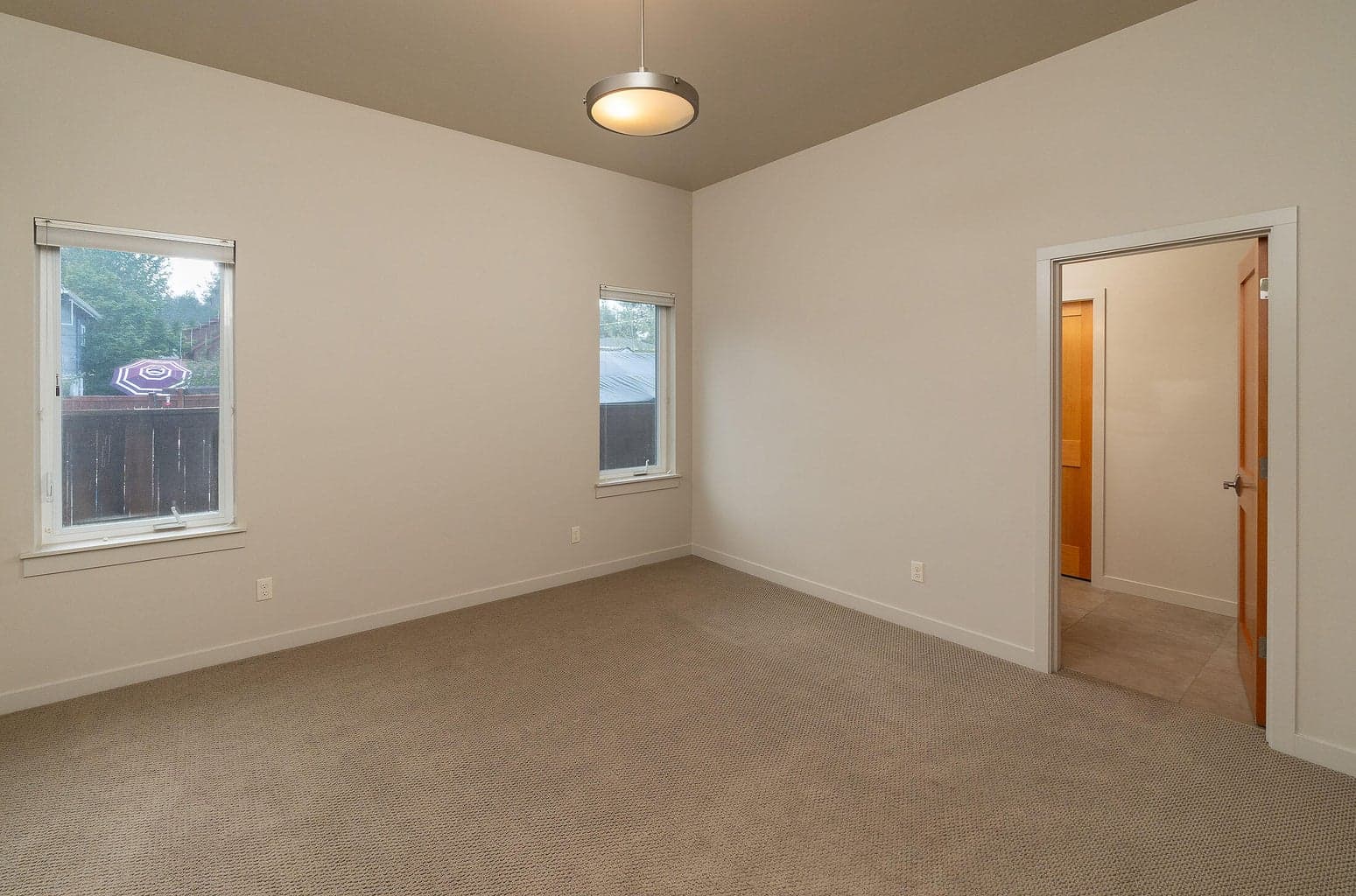 Primary on main floor