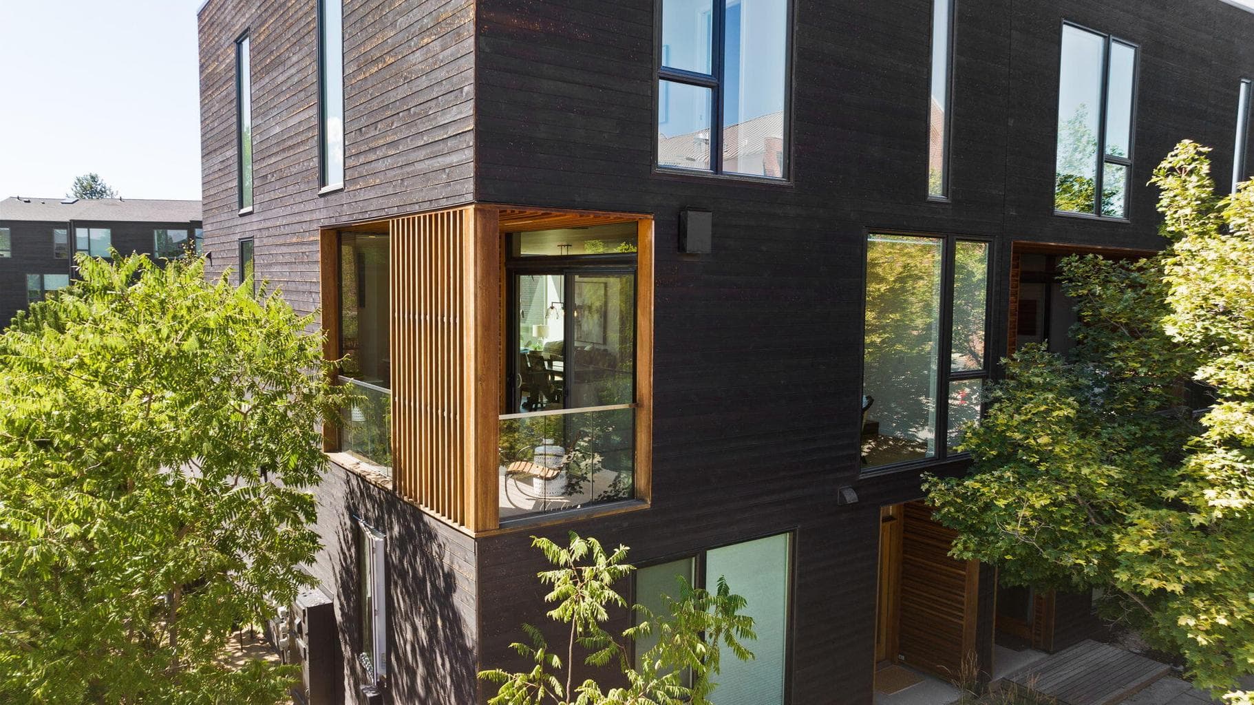 Private end unit surrounded by mature foliage and arguably the best location in the Basecamp community.