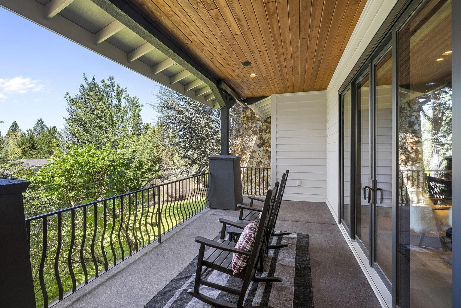 Charming wrap around front porch to while away the hours