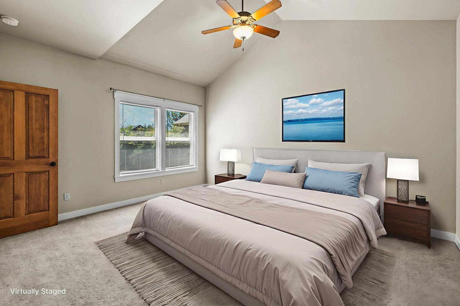 Main level primary suite