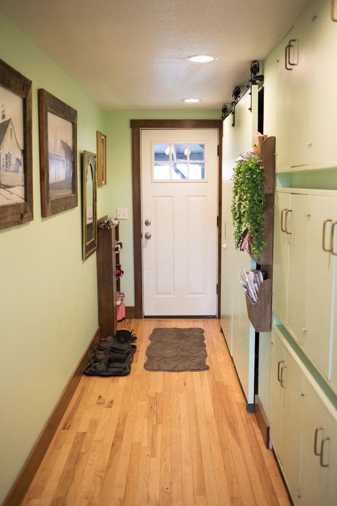 Back entry door
