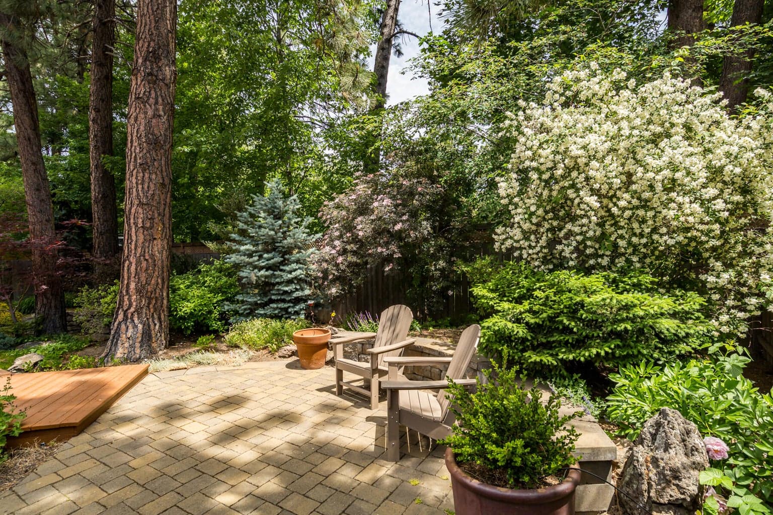 Paver patio