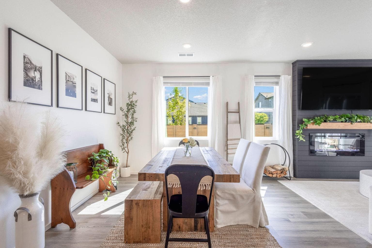 Large space and incredible morning light.