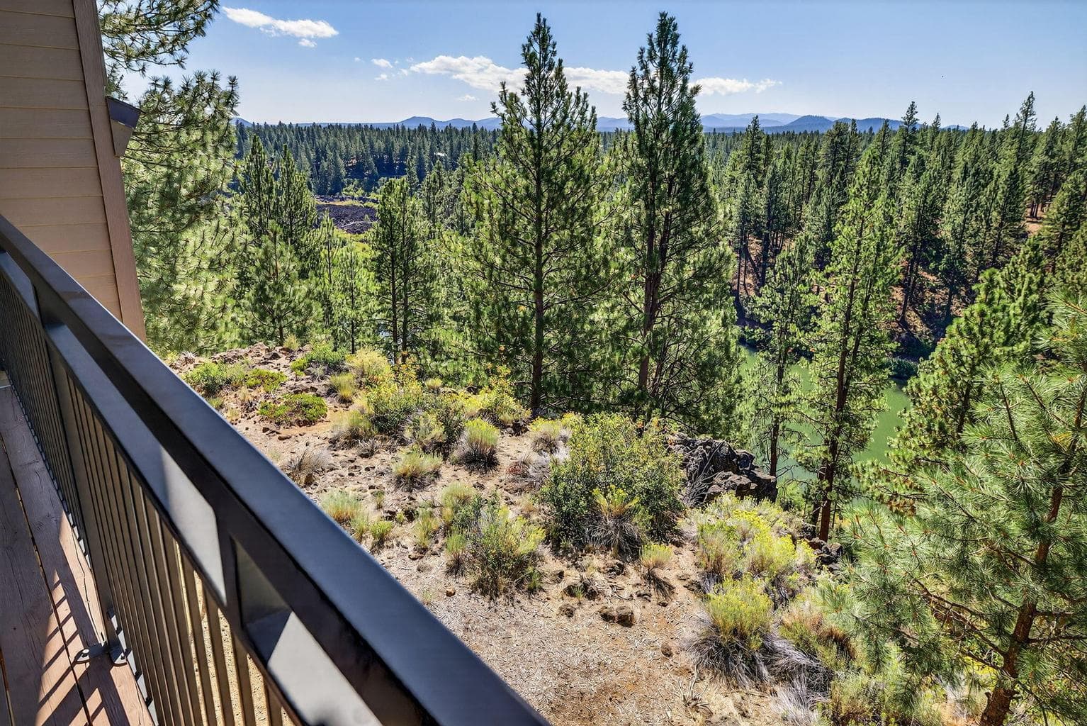 Deschutes River below
