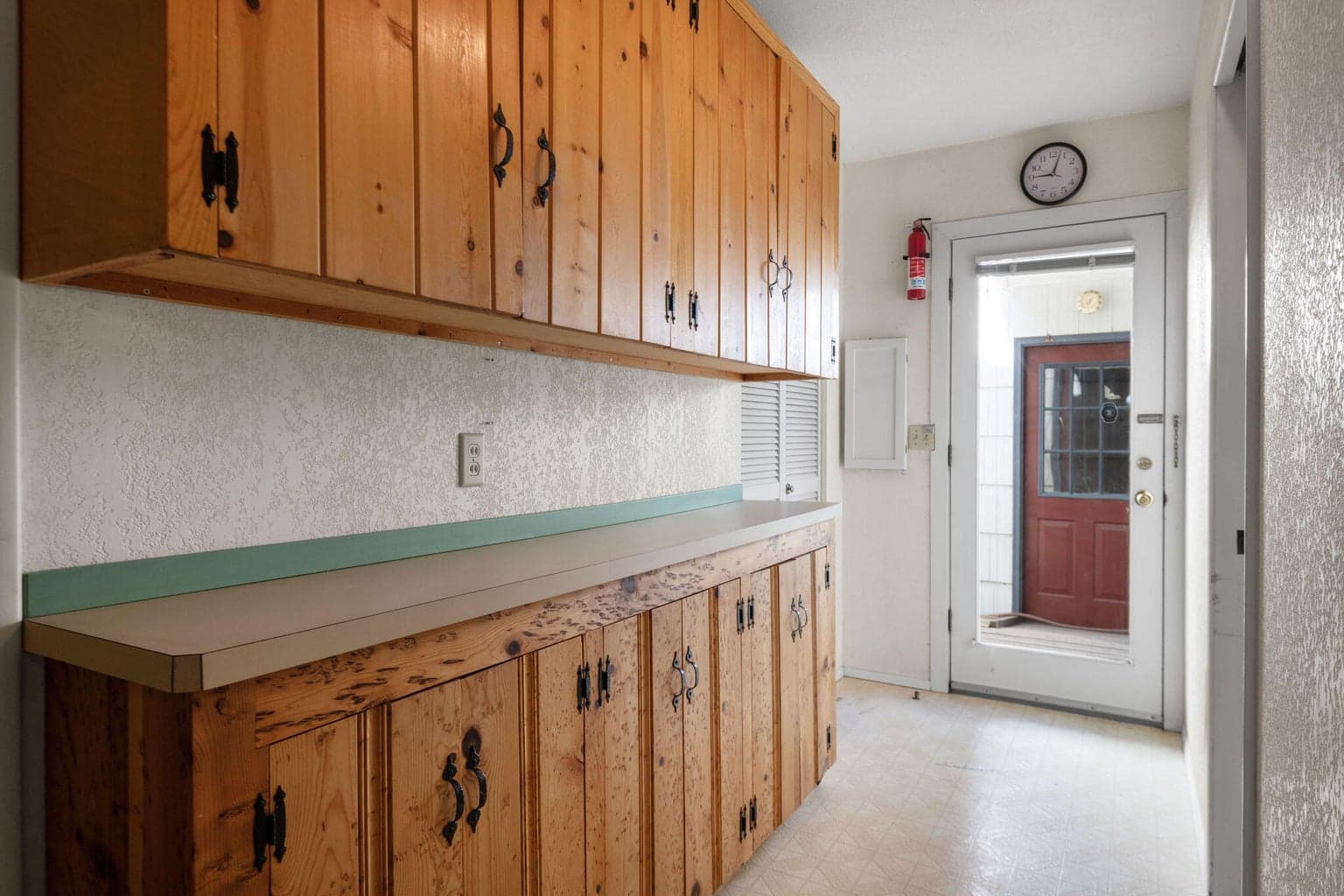 Hallway to backdoor