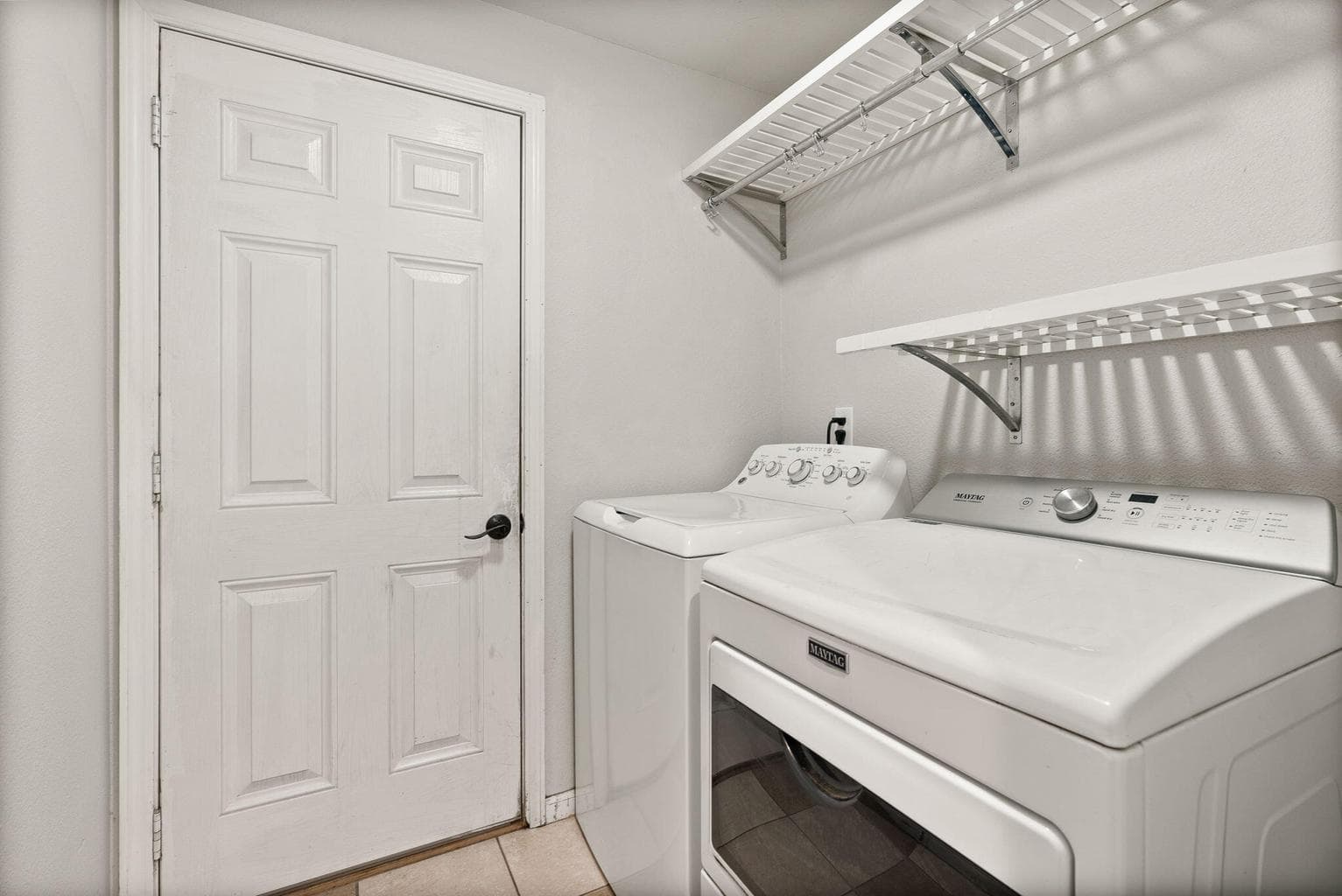 Laundry Room & Door to Garage