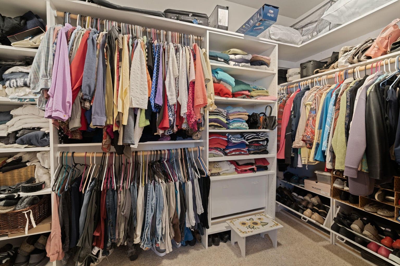 Master closet