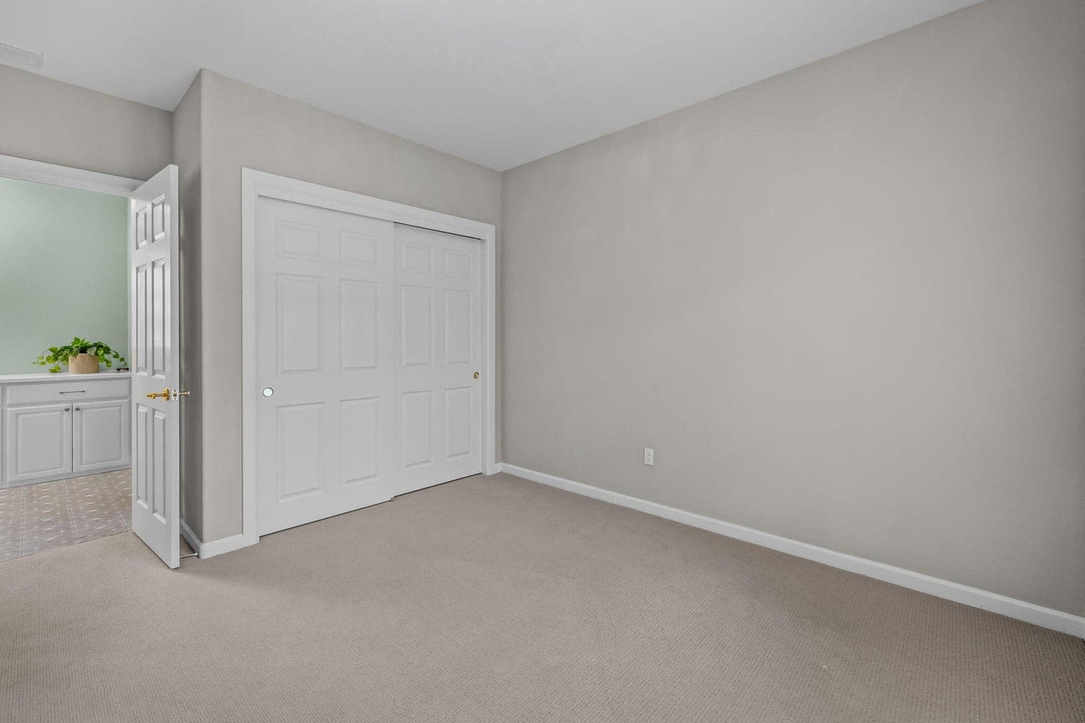 One of two guest suites