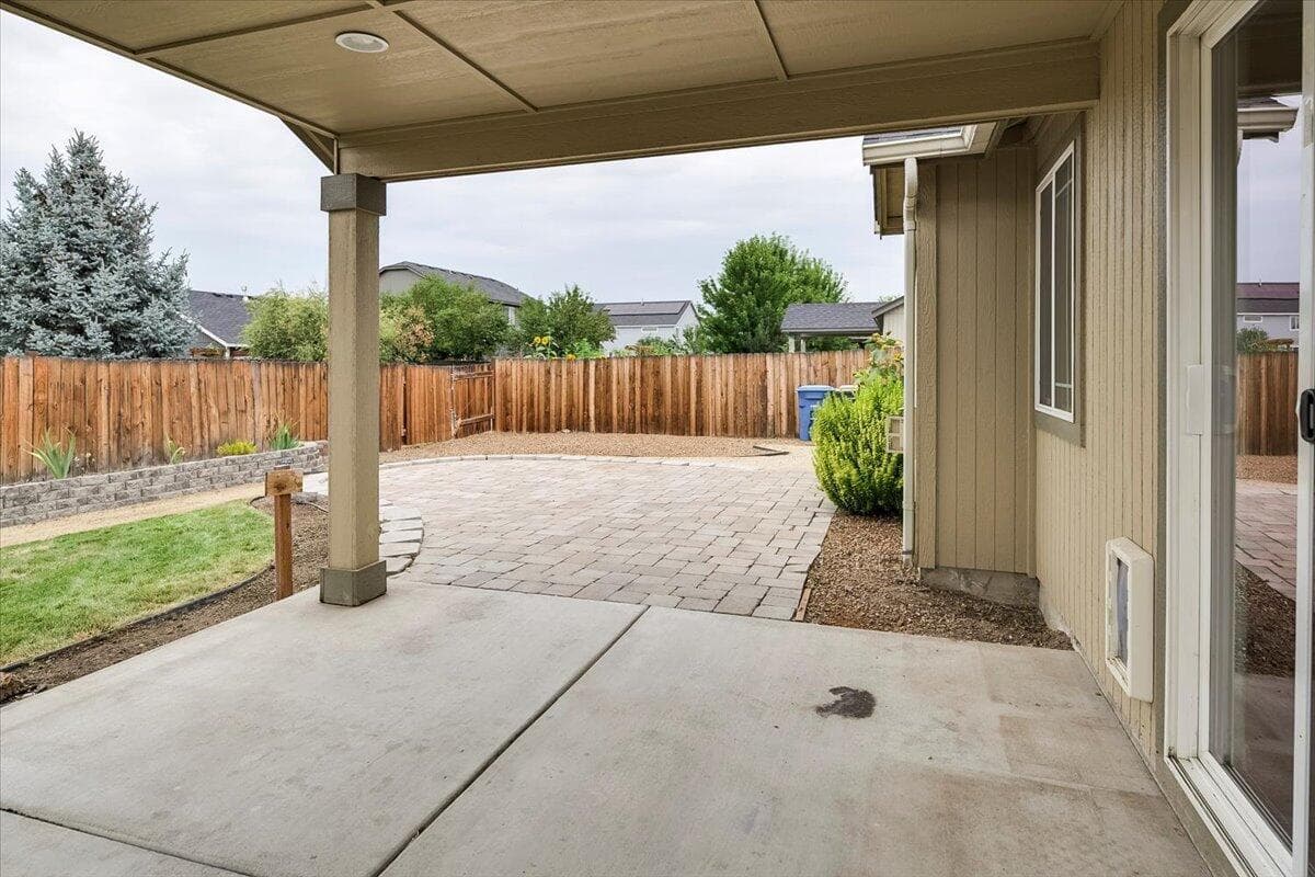 Back Covered Patio